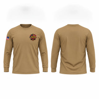 Long Sleeve Performance Shirt, Ordway volunteers fire department, Fire Department, Teamtime, Team time, sublimation, custom sports apparel, team uniforms, spirit wear, spiritwear, sports uniforms, custom shirts, team store, custom team store, fundraiser sports, apparel fundraiser