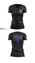 LEA Fort Riley Women's Short Sleeve V-neck Shirt - 100