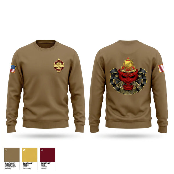 Crew Neck Sweatshirt, 524TH DSSB, Army, Teamtime, Team time, sublimation, custom sports apparel, team uniforms, spirit wear, spiritwear, sports uniforms, custom shirts, team store, custom team store, fundraiser sports, apparel fundraiser