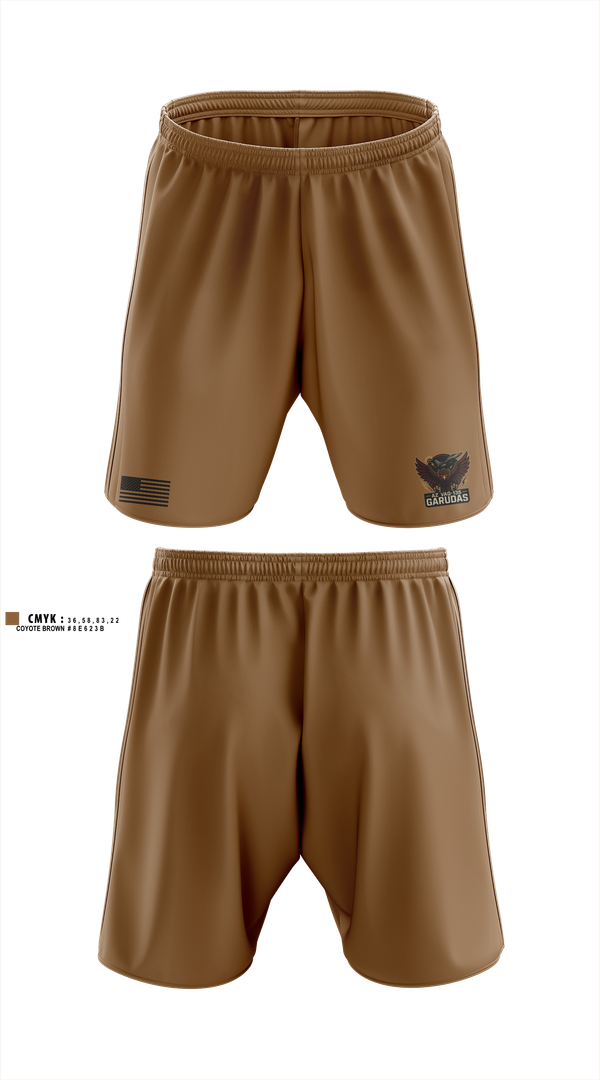 Athletic Shorts With Pockets, VAQ-134, , Teamtime, Team time, sublimation, custom sports apparel, team uniforms, spirit wear, spiritwear, sports uniforms, custom shirts, team store, custom team store, fundraiser sports, apparel fundraiser