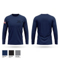 Plymouth Police Department Long Sleeve Performance Shirt - 1