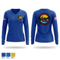 Boone County Swift Water Rescue 25031307 Women's Long Sleeve V-neck Shirt - 1