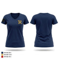 Runge Volunteer Fire Department Women's Short Sleeve V-neck Shirt - 1