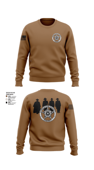 Crew Neck Sweatshirt, PENDLETON COUNTY SHERIFF'S DEPARTMENT, Police, Teamtime, Team time, sublimation, custom sports apparel, team uniforms, spirit wear, spiritwear, sports uniforms, custom shirts, team store, custom team store, fundraiser sports, apparel fundraiser