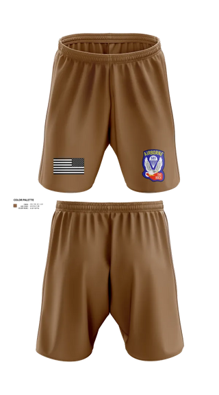 Athletic Shorts With Pockets, 1st Battalion 503rd Infantry Regiment, , Teamtime, Team time, sublimation, custom sports apparel, team uniforms, spirit wear, spiritwear, sports uniforms, custom shirts, team store, custom team store, fundraiser sports, apparel fundraiser