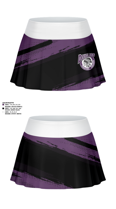 Douglass Fighting Indians Cheer 4688146 Skort - 1