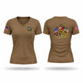 37TH Women's Short Sleeve V-neck Shirt - 1