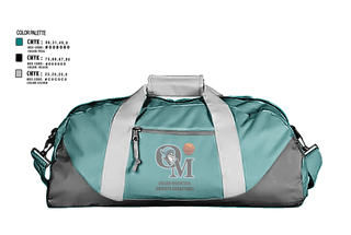 Duffle Bag, Organ Mountain Knights Basketball, Men's Basketball, Teamtime, Team time, sublimation, custom sports apparel, team uniforms, spirit wear, spiritwear, sports uniforms, custom shirts, team store, custom team store, fundraiser sports, apparel fundraiser