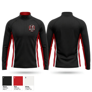 Quarter Zip Jacket, Los Coyotes, Men's Soccer, Teamtime, Team time, sublimation, custom sports apparel, team uniforms, spirit wear, spiritwear, sports uniforms, custom shirts, team store, custom team store, fundraiser sports, apparel fundraiser