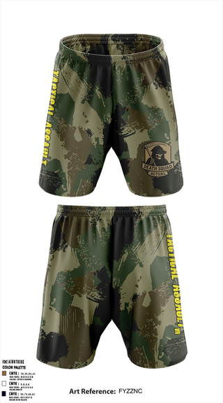 Athletic Shorts With Pockets, Death Squad Actual, E-Sports, Teamtime, Team time, sublimation, custom sports apparel, team uniforms, spirit wear, spiritwear, sports uniforms, custom shirts, team store, custom team store, fundraiser sports, apparel fundraiser