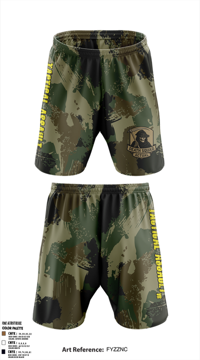 Death Squad Actual 36705181 Athletic Shorts With Pockets - 1