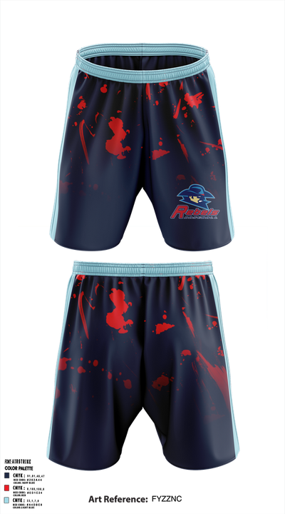 Rebels Baseball 42596787 Athletic Shorts With Pockets - 1 (1)
