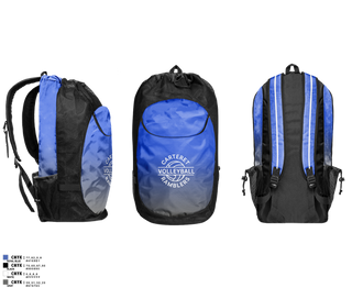Gear Bag, Carteret Ramblers Volleyball, Women's Volleyball, Teamtime, Team time, sublimation, custom sports apparel, team uniforms, spirit wear, spiritwear, sports uniforms, custom shirts, team store, custom team store, fundraiser sports, apparel fundraiser