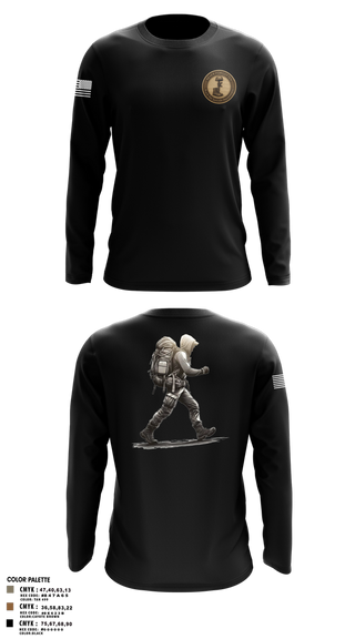 Long Sleeve Performance Shirt, 7th Group, Army, Teamtime, Team time, sublimation, custom sports apparel, team uniforms, spirit wear, spiritwear, sports uniforms, custom shirts, team store, custom team store, fundraiser sports, apparel fundraiser