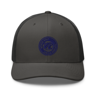 North Port Jr Bobcats 24422472 Retro Trucker Hat | Yupoong 6606
