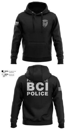 Hoodie, Providence Police BCI, Police, Teamtime, Team time, sublimation, custom sports apparel, team uniforms, spirit wear, spiritwear, sports uniforms, custom shirts, team store, custom team store, fundraiser sports, apparel fundraiser
