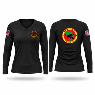 Womens Long Sleeve Vneck Shirt, Freedom Fighters BPP, Police, Teamtime, Team time, sublimation, custom sports apparel, team uniforms, spirit wear, spiritwear, sports uniforms, custom shirts, team store, custom team store, fundraiser sports, apparel fundraiser