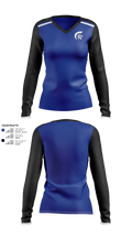 Trojans Women's Long Sleeve V-neck Shirt - 21