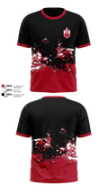 Whittier Crimson Knights 84805386 Short Sleeve Performance Shirt - 3