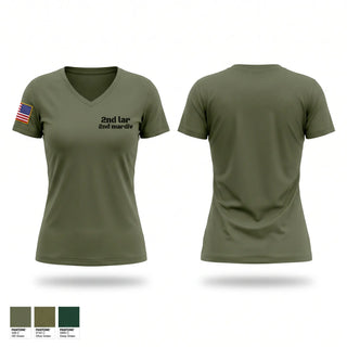 Womens Short Sleeve Vneck Shirt, 2nd lar 2nd mardiv, Marines, Teamtime, Team time, sublimation, custom sports apparel, team uniforms, spirit wear, spiritwear, sports uniforms, custom shirts, team store, custom team store, fundraiser sports, apparel fundraiser