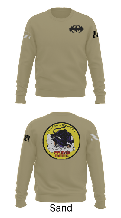 185th CES 20489835 Crew Neck Sweatshirt - 81