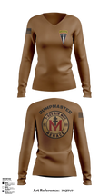 MPC/1-325AIR 14132042 Women's Long Sleeve V-neck Shirt - 6