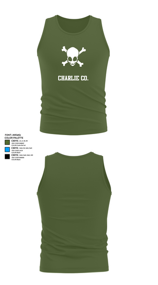 Tank Top, Charlie Co., , Teamtime, Team time, sublimation, custom sports apparel, team uniforms, spirit wear, spiritwear, sports uniforms, custom shirts, team store, custom team store, fundraiser sports, apparel fundraiser