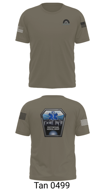 Union Medical Services 64741548 Old School Cotton Feel Shirt - 70