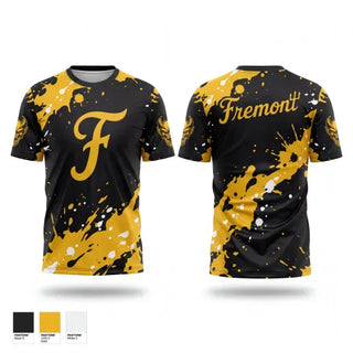 Old School Cotton Feel Shirt, Fremont Yellow Devils, Baseball, Teamtime, Team time, sublimation, custom sports apparel, team uniforms, spirit wear, spiritwear, sports uniforms, custom shirts, team store, custom team store, fundraiser sports, apparel fundraiser