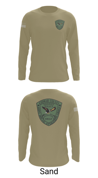 Long Sleeve Performance Shirt, Etowah County JSOG, , Teamtime, Team time, sublimation, custom sports apparel, team uniforms, spirit wear, spiritwear, sports uniforms, custom shirts, team store, custom team store, fundraiser sports, apparel fundraiser