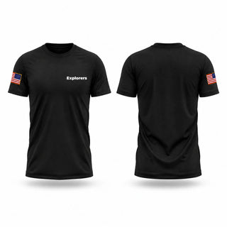 Short Sleeve Performance Shirt, Explorers, Police, Teamtime, Team time, sublimation, custom sports apparel, team uniforms, spirit wear, spiritwear, sports uniforms, custom shirts, team store, custom team store, fundraiser sports, apparel fundraiser