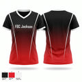 FBC Jackson Women's Short Sleeve V-neck Shirt - 1