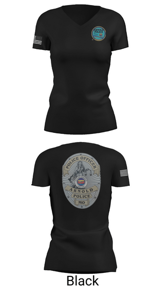 Womens Short Sleeve Vneck Shirt, Arnold, Police, Teamtime, Team time, sublimation, custom sports apparel, team uniforms, spirit wear, spiritwear, sports uniforms, custom shirts, team store, custom team store, fundraiser sports, apparel fundraiser