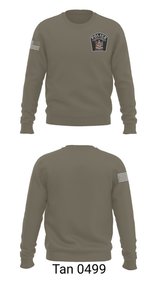 Crew Neck Sweatshirt, Delaware Alcohol and Tobacco Enforcement, Police, Teamtime, Team time, sublimation, custom sports apparel, team uniforms, spirit wear, spiritwear, sports uniforms, custom shirts, team store, custom team store, fundraiser sports, apparel fundraiser