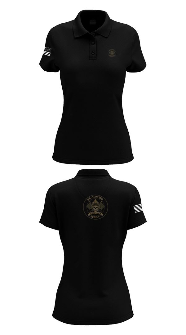 Womens Short Sleeve Performance Polo, 1/278th ACR, , Teamtime, Team time, sublimation, custom sports apparel, team uniforms, spirit wear, spiritwear, sports uniforms, custom shirts, team store, custom team store, fundraiser sports, apparel fundraiser
