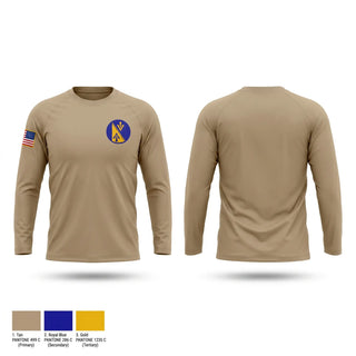 Long Sleeve Performance Shirt, 1-222nd Aviation Regiment, Army, Teamtime, Team time, sublimation, custom sports apparel, team uniforms, spirit wear, spiritwear, sports uniforms, custom shirts, team store, custom team store, fundraiser sports, apparel fundraiser