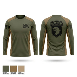 Long Sleeve Performance Shirt, MH North, Army, Teamtime, Team time, sublimation, custom sports apparel, team uniforms, spirit wear, spiritwear, sports uniforms, custom shirts, team store, custom team store, fundraiser sports, apparel fundraiser