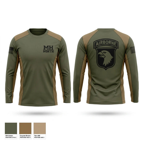 Long Sleeve Performance Shirt, MH North, Army, Teamtime, Team time, sublimation, custom sports apparel, team uniforms, spirit wear, spiritwear, sports uniforms, custom shirts, team store, custom team store, fundraiser sports, apparel fundraiser