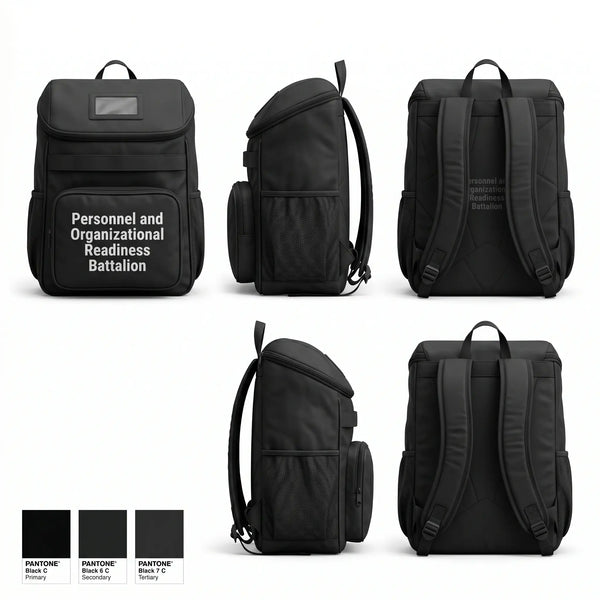 Gear Bag, Personnel and Organizational Readiness Battalion, National Guard, Teamtime, Team time, sublimation, custom sports apparel, team uniforms, spirit wear, spiritwear, sports uniforms, custom shirts, team store, custom team store, fundraiser sports, apparel fundraiser