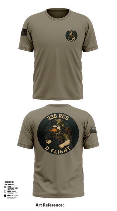 336 RCS D Flight 26202235 Short Sleeve Performance Shirt - 102 (1)