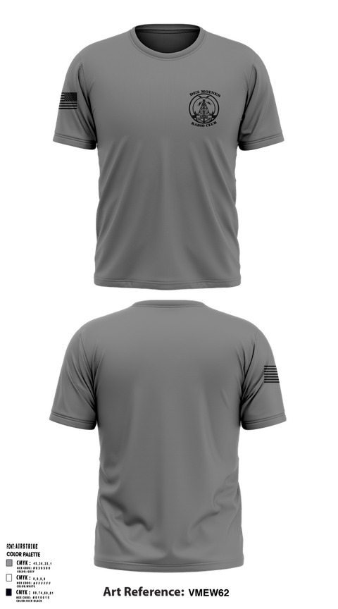 Old School Cotton Feel Shirt, Des Moines GMRS Radio Club, , Teamtime, Team time, sublimation, custom sports apparel, team uniforms, spirit wear, spiritwear, sports uniforms, custom shirts, team store, custom team store, fundraiser sports, apparel fundraiser