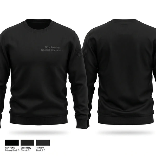 Crew Neck Sweatshirt, Fifth Precicnt Special Operations, Police, Teamtime, Team time, sublimation, custom sports apparel, team uniforms, spirit wear, spiritwear, sports uniforms, custom shirts, team store, custom team store, fundraiser sports, apparel fundraiser