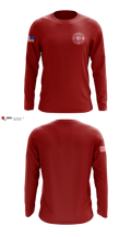 Elmo Fire Protection District Long Sleeve Performance Shirt - 4