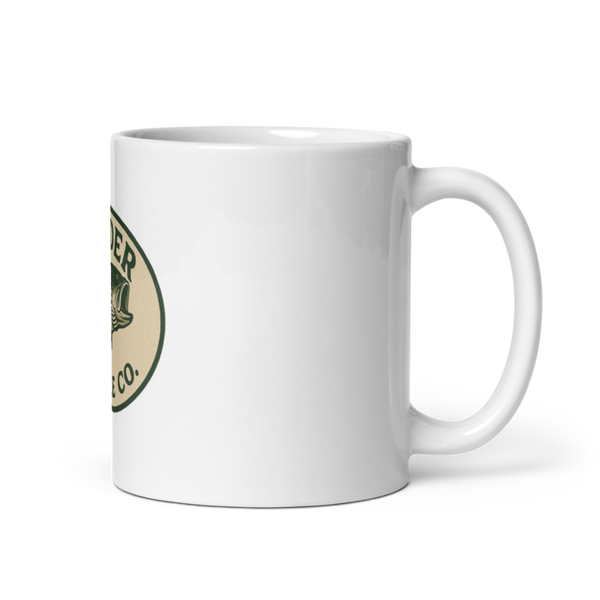 Yonder Tackle Co 79958138 White Glossy Mug - Small