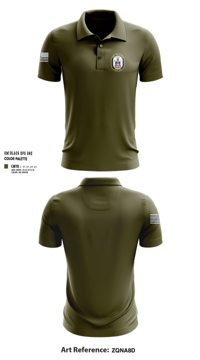 USS TRUXTUN DDG 103 86868328 Short Sleeve Performance Polo - 123