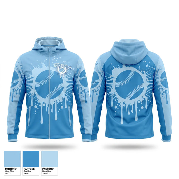 Windbreaker, MISFITZ, Softball, Teamtime, Team time, sublimation, custom sports apparel, team uniforms, spirit wear, spiritwear, sports uniforms, custom shirts, team store, custom team store, fundraiser sports, apparel fundraiser