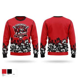Crew Neck Sweatshirt, Lions, Baseball, Teamtime, Team time, sublimation, custom sports apparel, team uniforms, spirit wear, spiritwear, sports uniforms, custom shirts, team store, custom team store, fundraiser sports, apparel fundraiser