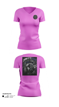 44 GYM Women's Short Sleeve V-neck Shirt - 22