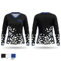 Little Rollers Youth Football and Cheer 50733796 Women's Long Sleeve V-neck Shirt - 1