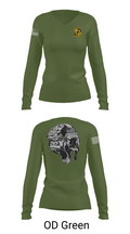 Gorilla battalion 60228867 Women's Long Sleeve V-neck Shirt - 57